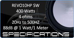 REVO10FASW Specifications