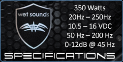 Stealth AS-8 Specifications